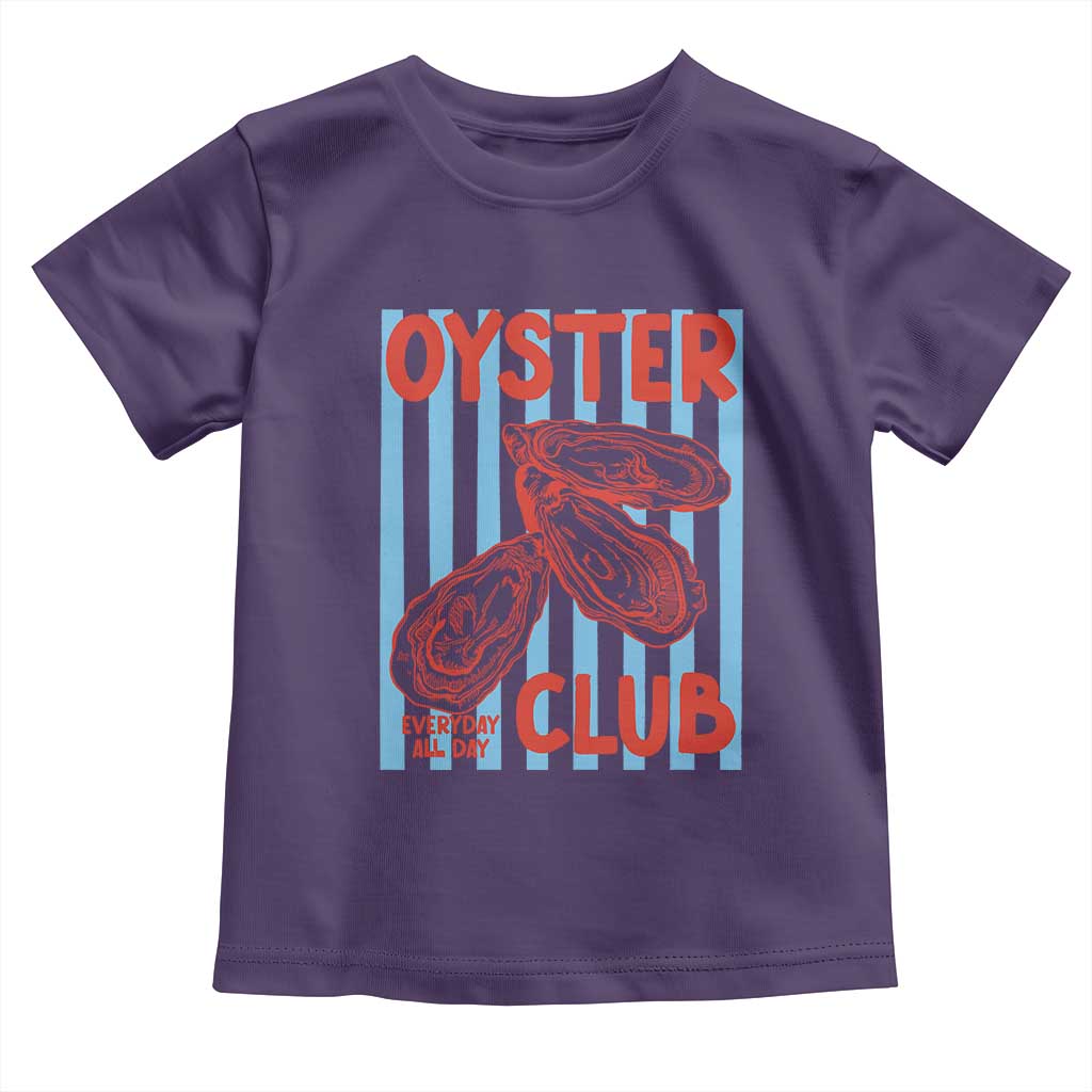 Oyster Club Toddler T Shirt Coastal Girls Trip Beach Vacation Gift