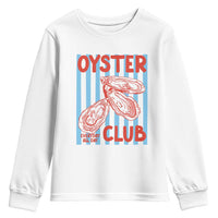 Oyster Club Youth Sweatshirt Coastal Girls Trip Beach Vacation Gift