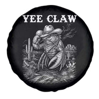 Yee Claw Lobster Spare Tire Cover Funny Crawfish Western Meme
