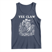 Yee Claw Lobster Tank Top Funny Crawfish Western Meme