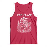 Yee Claw Lobster Tank Top Funny Crawfish Western Meme