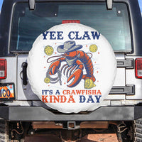 Yee Claw Lobster Spare Tire Cover It's a Crawfish Kinda Day Summer Beach Vaction Gift