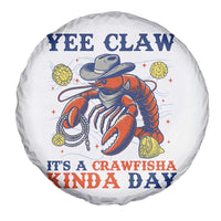 Yee Claw Lobster Spare Tire Cover It's a Crawfish Kinda Day Summer Beach Vaction Gift