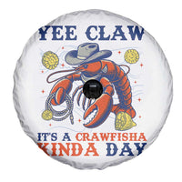 Yee Claw Lobster Spare Tire Cover It's a Crawfish Kinda Day Summer Beach Vaction Gift