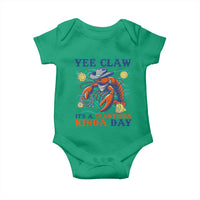 Yee Claw Lobster Baby Onesie It's a Crawfish Kinda Day Summer Beach Vaction Gift