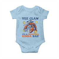 Yee Claw Lobster Baby Onesie It's a Crawfish Kinda Day Summer Beach Vaction Gift