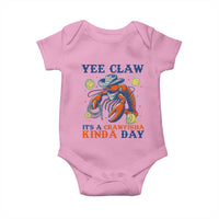 Yee Claw Lobster Baby Onesie It's a Crawfish Kinda Day Summer Beach Vaction Gift