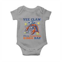 Yee Claw Lobster Baby Onesie It's a Crawfish Kinda Day Summer Beach Vaction Gift
