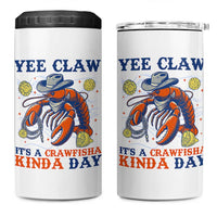 Yee Claw Lobster 4 in 1 Can Cooler Tumbler It's a Crawfish Kinda Day Summer Beach Vaction Gift