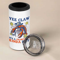 Yee Claw Lobster 4 in 1 Can Cooler Tumbler It's a Crawfish Kinda Day Summer Beach Vaction Gift