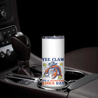 Yee Claw Lobster Skinny Tumbler It's a Crawfish Kinda Day Summer Beach Vaction Gift