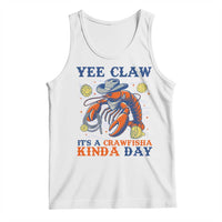 Yee Claw Lobster Tank Top It's a Crawfish Kinda Day Summer Beach Vaction Gift