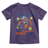 Yee Claw Lobster Toddler T Shirt It's a Crawfish Kinda Day Summer Beach Vaction Gift