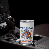 Yee Claw Lobster Tumbler Cup It's a Crawfish Kinda Day Summer Beach Vaction Gift