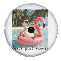 Feral Girl Summer Spare Tire Cover Silly Goose Summer Beach Meme