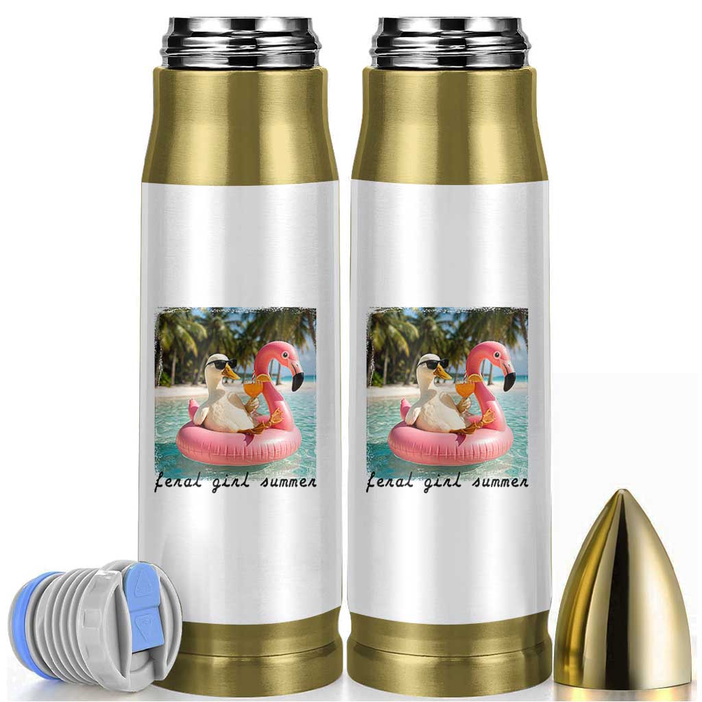 Feral Girl Summer Bullet Tumbler Silly Goose Summer Beach Meme
