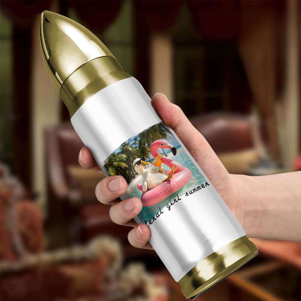 Feral Girl Summer Bullet Tumbler Silly Goose Summer Beach Meme