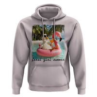 Feral Girl Summer Hoodie Silly Goose Summer Beach Meme