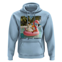 Feral Girl Summer Hoodie Silly Goose Summer Beach Meme