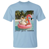 Feral Girl Summer T Shirt Silly Goose Summer Beach Meme