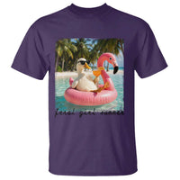 Feral Girl Summer T Shirt Silly Goose Summer Beach Meme