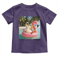 Feral Girl Summer Toddler T Shirt Silly Goose Summer Beach Meme