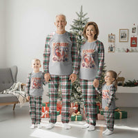 If Crabby Please Return To The Beach Plaid Pajama Set Funny Crab Summer Vibes