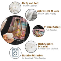 Pregnant Girl Summer Throw Blanket Silly Goose Mom Baby Announcement