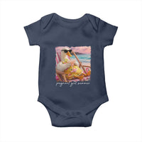 Pregnant Girl Summer Baby Onesie Silly Goose Mom Baby Announcement