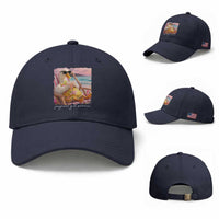 Pregnant Girl Summer Baseball Cap Silly Goose Mom Baby Announcement