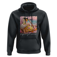 Pregnant Girl Summer Hoodie Silly Goose Mom Baby Announcement