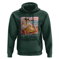 Pregnant Girl Summer Hoodie Silly Goose Mom Baby Announcement