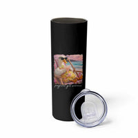 Pregnant Girl Summer Skinny Tumbler Silly Goose Mom Baby Announcement