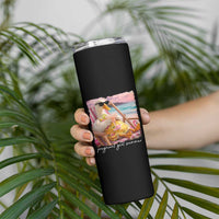 Pregnant Girl Summer Skinny Tumbler Silly Goose Mom Baby Announcement