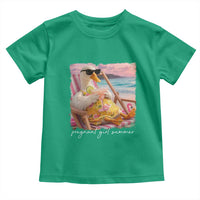 Pregnant Girl Summer Toddler T Shirt Silly Goose Mom Baby Announcement