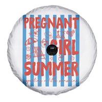 Pregnant Girl Summer Spare Tire Cover Funny Beach Pregnancy Announcement