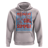 Pregnant Girl Summer Hoodie Funny Beach Pregnancy Announcement