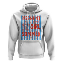 Pregnant Girl Summer Hoodie Funny Beach Pregnancy Announcement