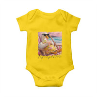 Pregnant Girl Summer Goose Mom Baby Onesie Funny Pregnancy Announcement