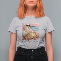 Pregnant Girl Summer Goose Mom T Shirt For Women Funny Pregnancy Announcement