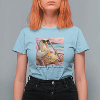 Pregnant Girl Summer Goose Mom T Shirt For Women Funny Pregnancy Announcement