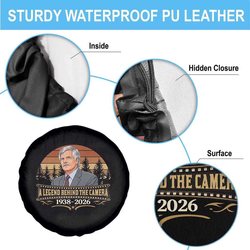 Media Mogul Turner Memorial Spare Tire Cover A Legend Behind The Camera