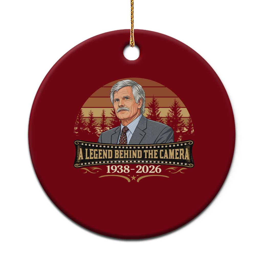 Media Mogul Turner Memorial Ceramic Ornament A Legend Behind The Camera