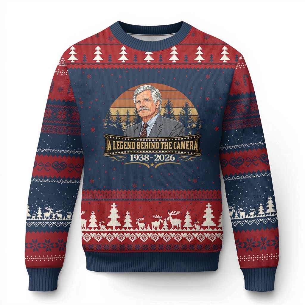 Media Mogul Turner Memorial Ugly Christmas Sweater A Legend Behind The Camera