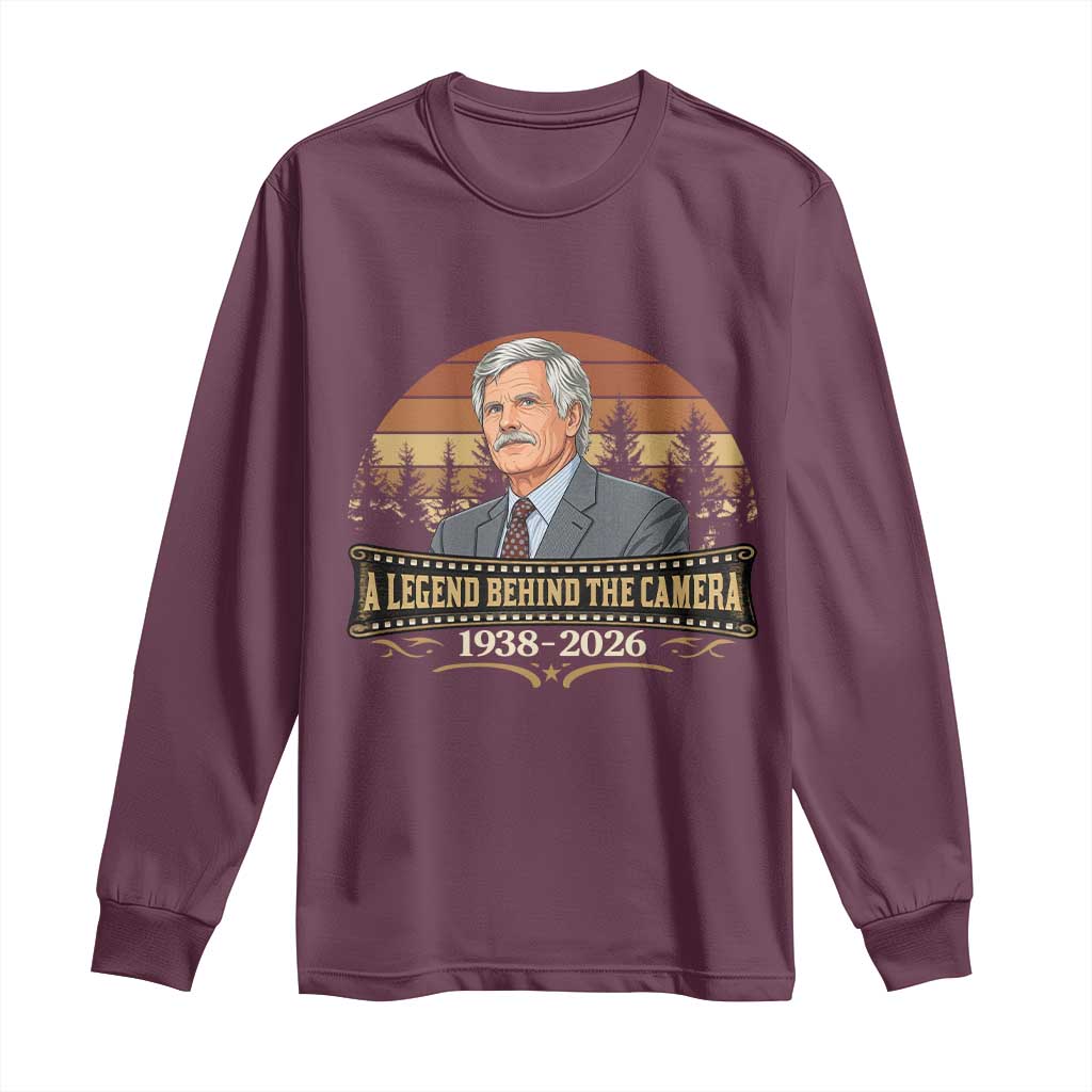 Media Mogul Turner Memorial Long Sleeve Shirt A Legend Behind The Camera