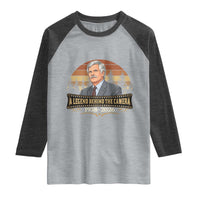 Media Mogul Turner Memorial Raglan Shirt A Legend Behind The Camera