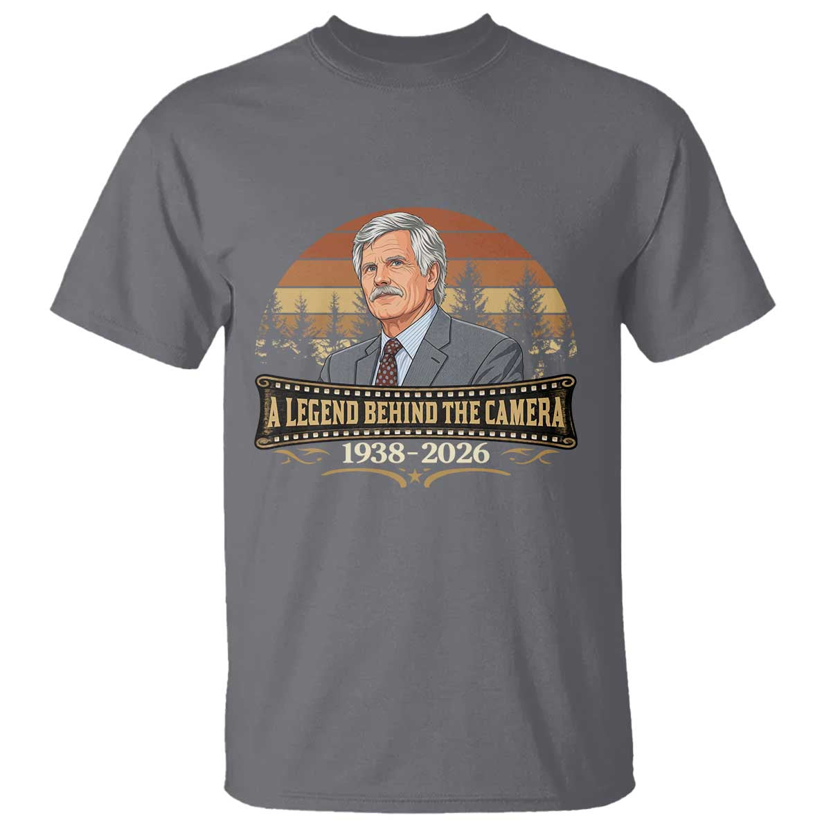 Media Mogul Turner Memorial T Shirt A Legend Behind The Camera