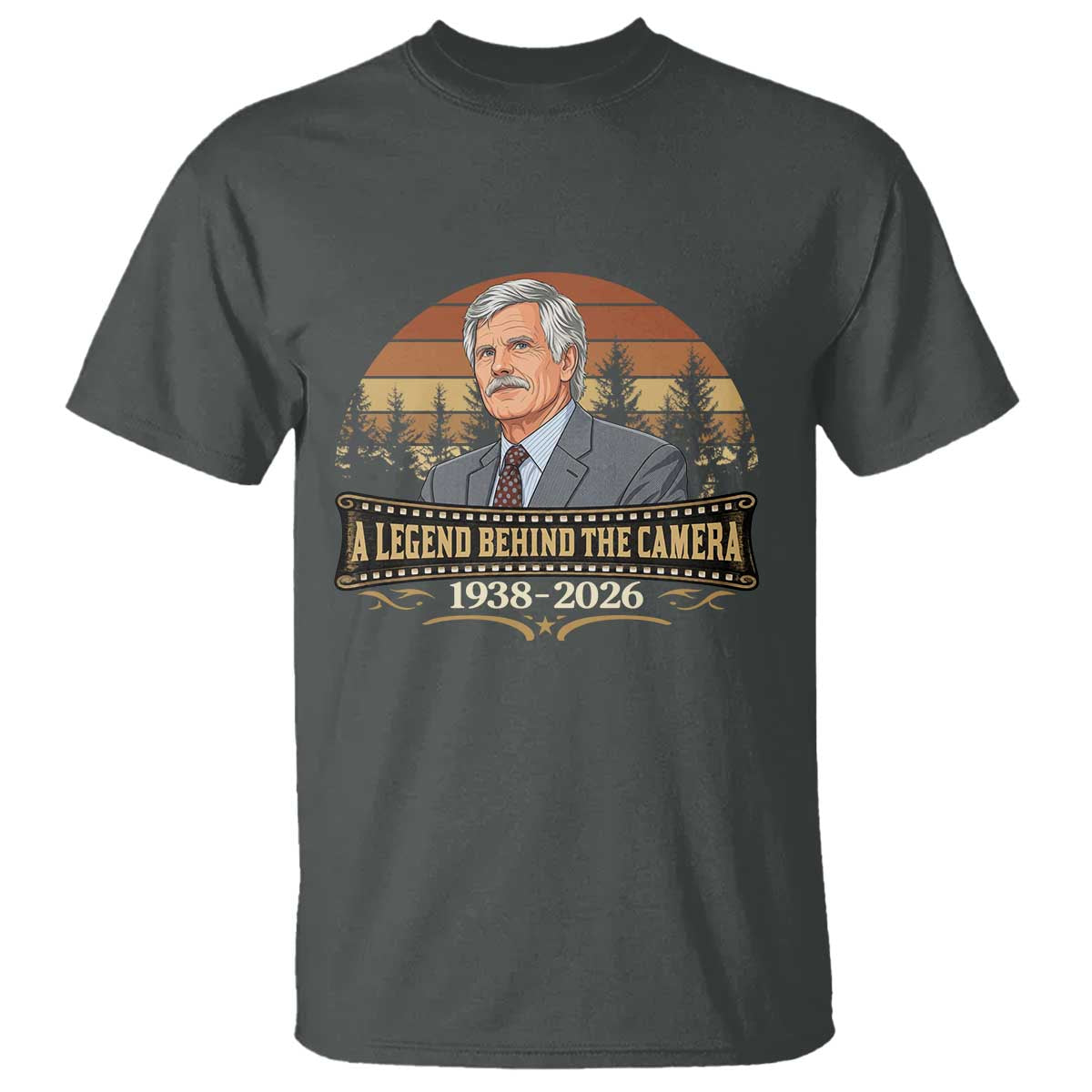 Media Mogul Turner Memorial T Shirt A Legend Behind The Camera