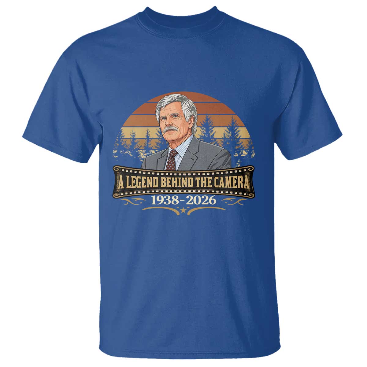 Media Mogul Turner Memorial T Shirt A Legend Behind The Camera