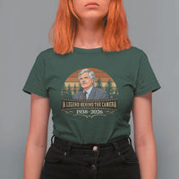 Media Mogul Turner Memorial T Shirt For Women A Legend Behind The Camera
